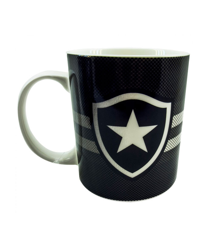 Caneca De Porcelana Na Lata 320ml - Botafogo