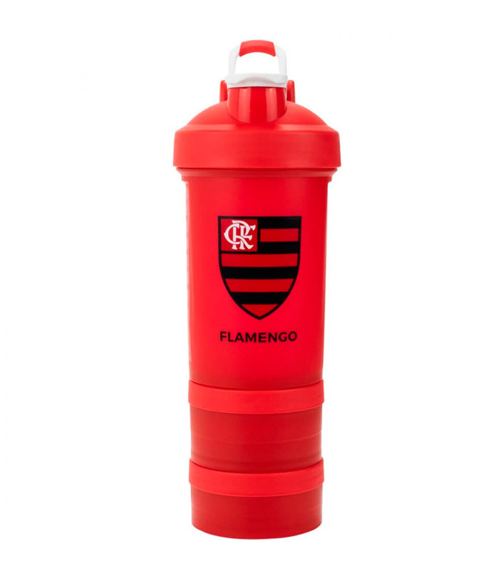 Garrafa Shakeira Mola 2 Compartimentos 500ml