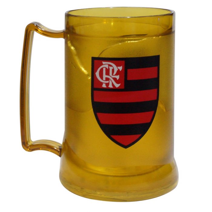 CANECA GEL PEÇA DOURADA 400ml - Flamengo