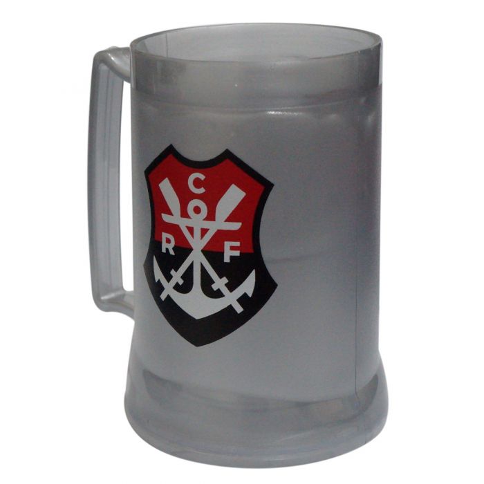 CANECA GEL PEÇA PRATA - Flamengo
