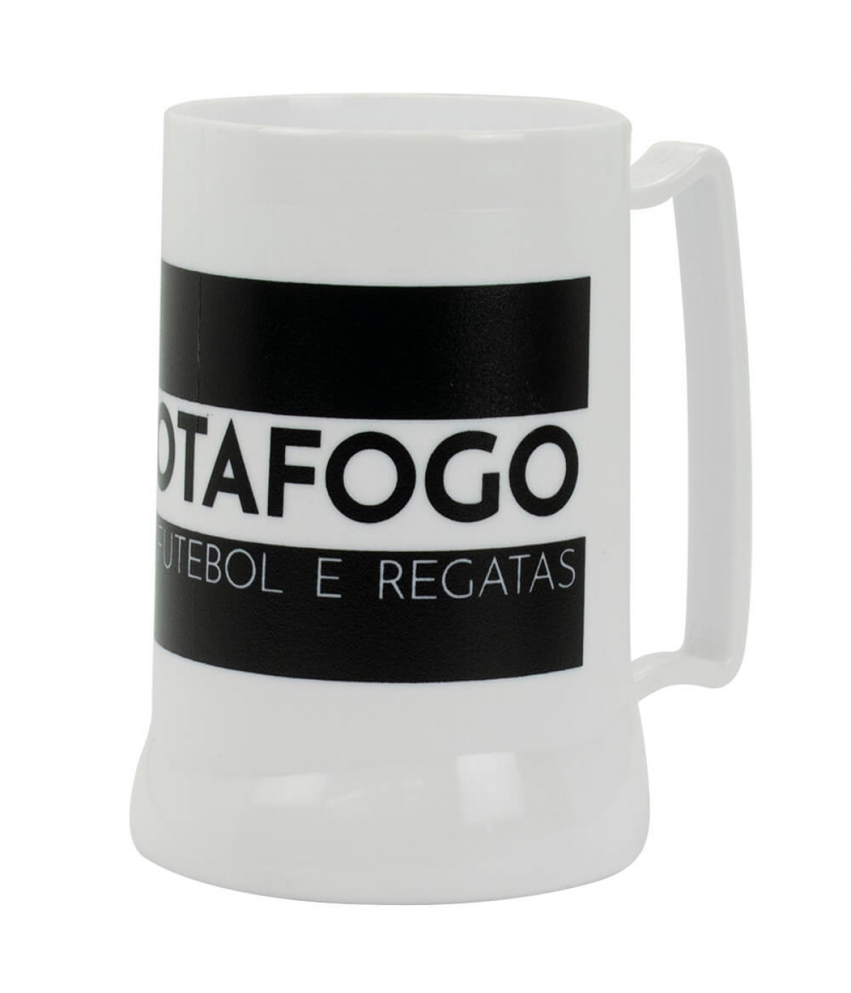 Caneca Branca Gel Isolante Térmico 400ml - Botafogo