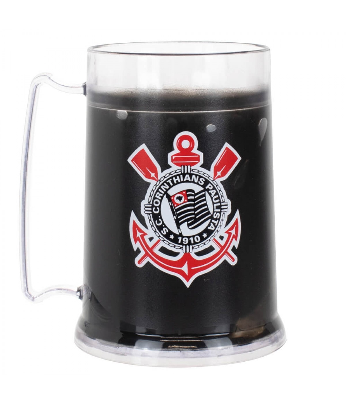 Caneca Gel Isolante Térmico 300ml - Corinthians