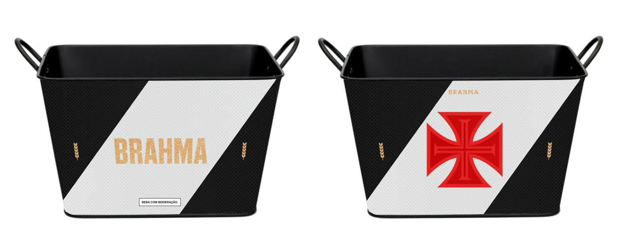 BALDE DE GELO RETANGULAR DO VASCO-BRAHMA