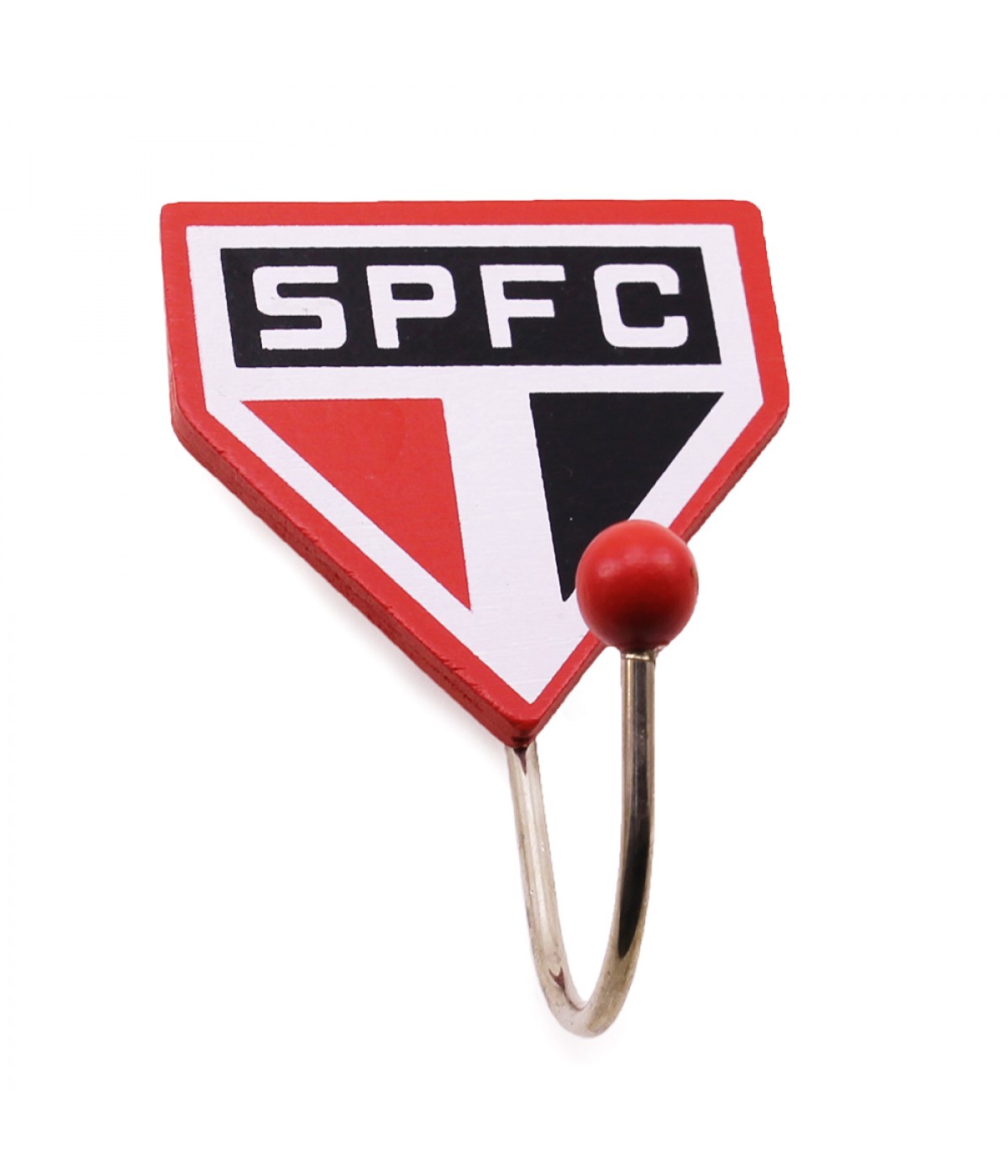 Gancho De Metal Com Brasão - Spfc