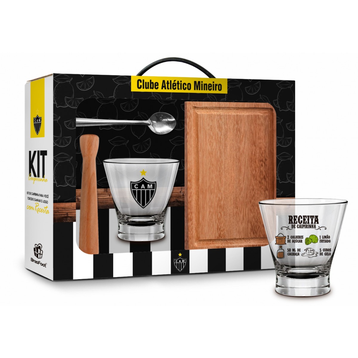 KIT CAIPIRINHA GRANDE DO ATLETICO MINEIRO