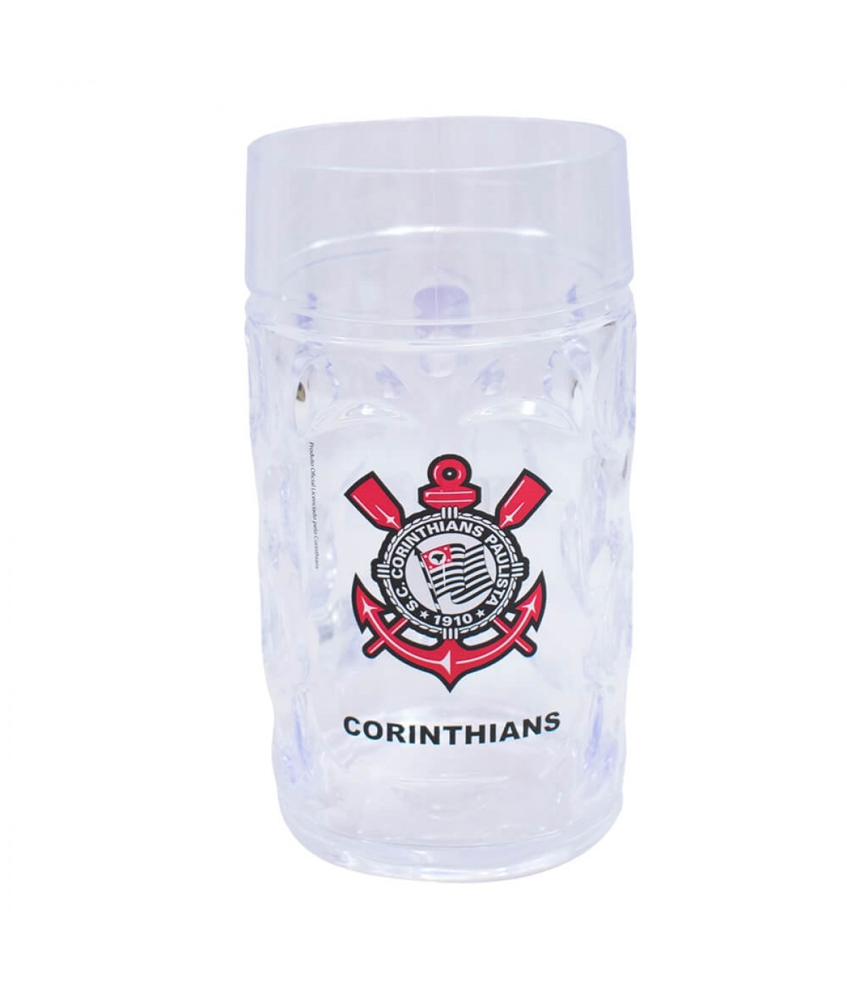Caneca Plástico Gigante 900ml - Corinthians