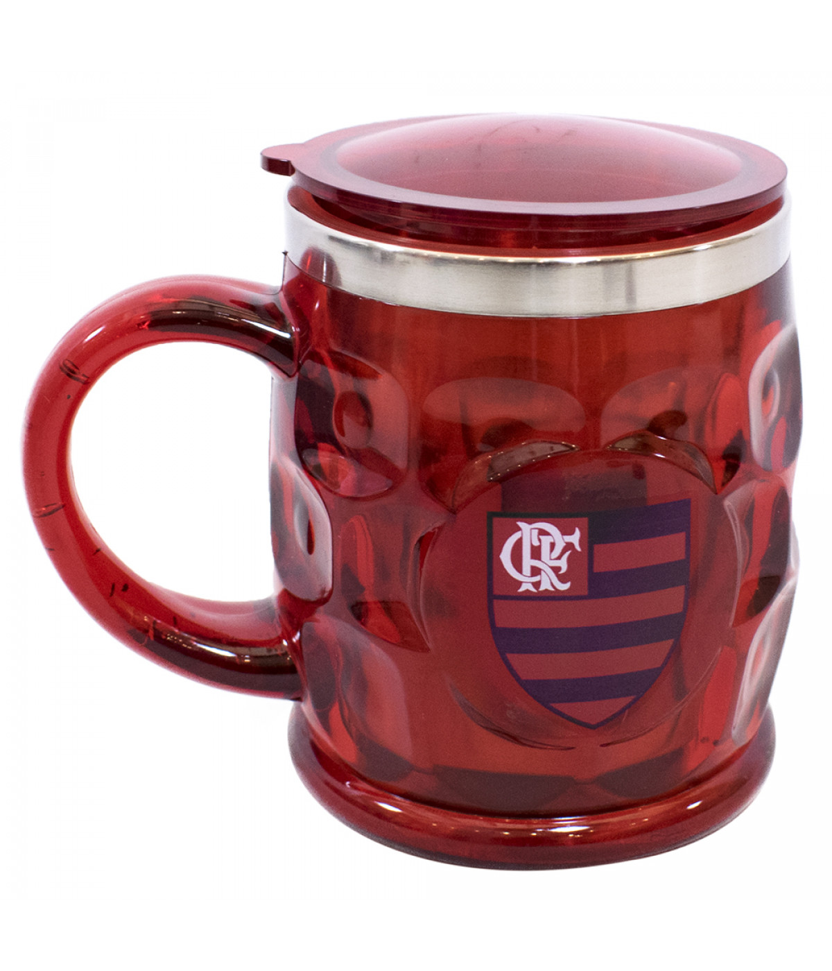 Caneca Térmica Com Tampa 500ml - Flamengo
