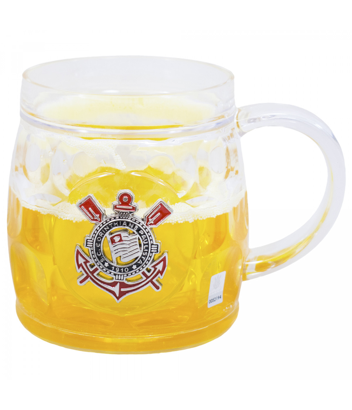 Caneca Cerveja Base Grossa 400ml - Corinthians