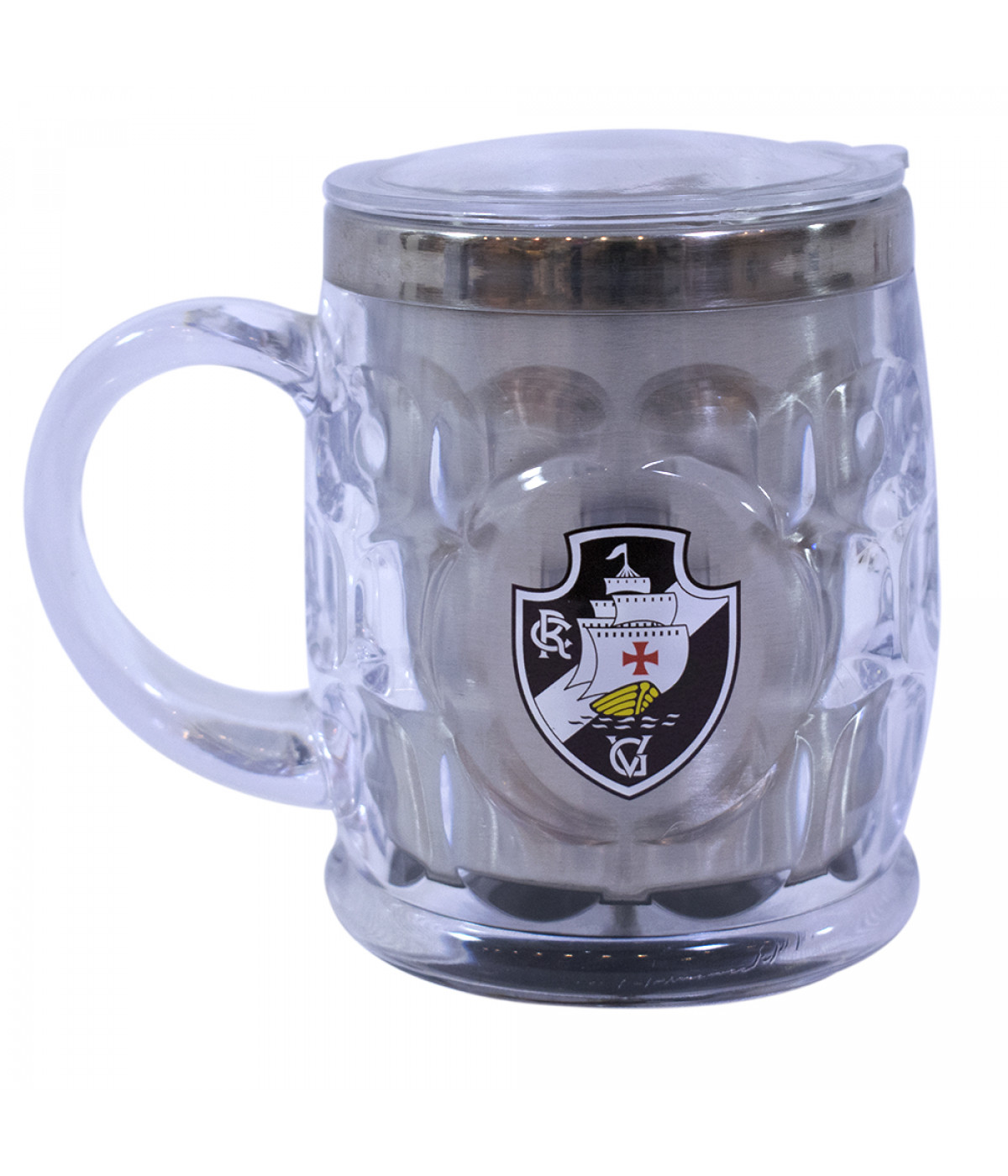 QH021Z-7-B | Caneca Térmica Com Tampa 500ml - Vasco