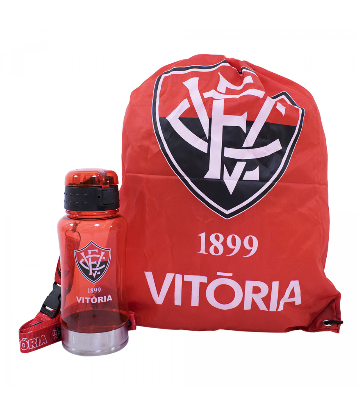 Garrafa 500ml Com Mochila Tipo Saco - Vitória