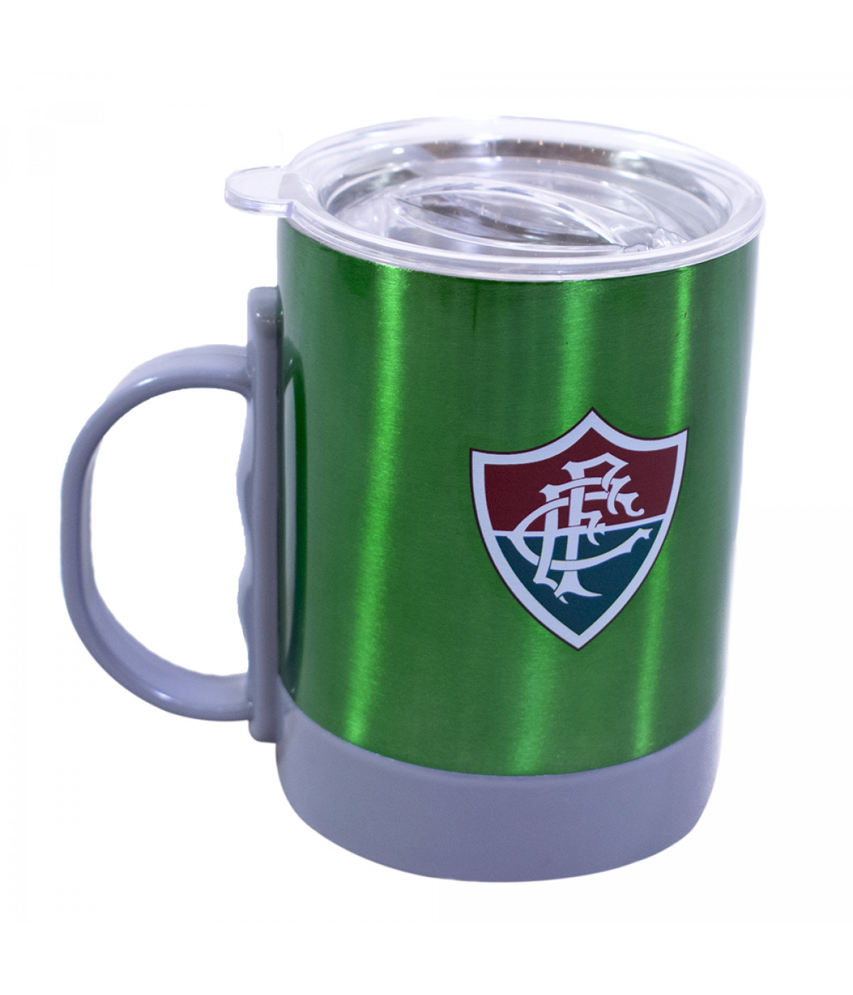 Caneca De Inox Com Tampa 350ml - Fluminense