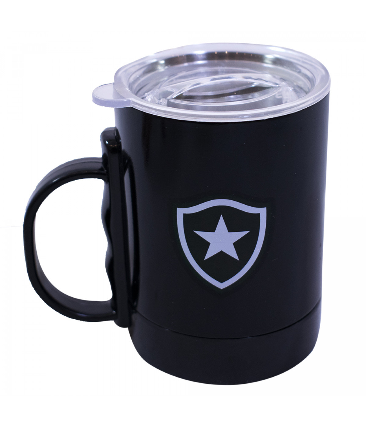 Caneca De Inox Com Tampa 350ml - Botafogo