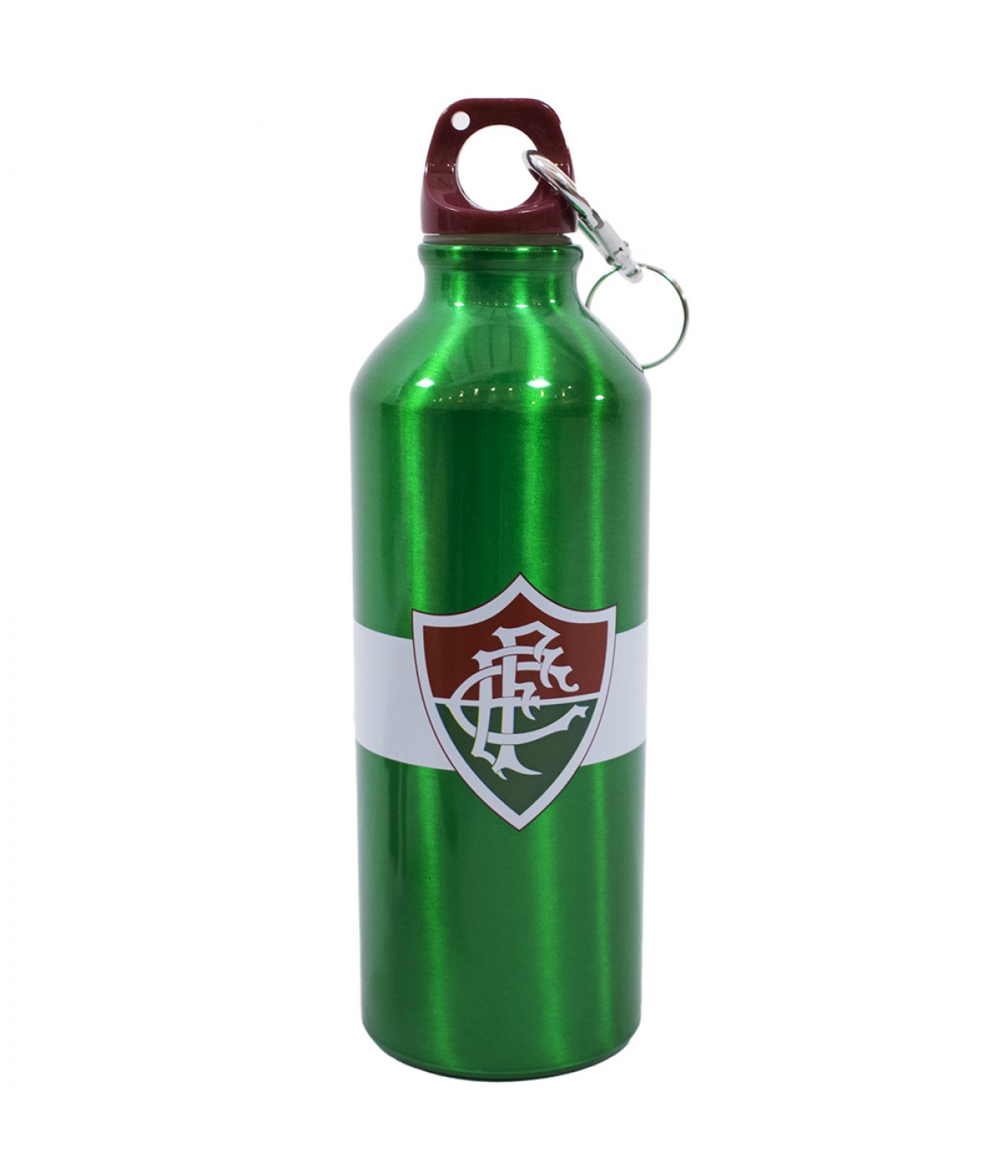 Garrafa De Alumínio Com Prendedor 500ml - Fluminense