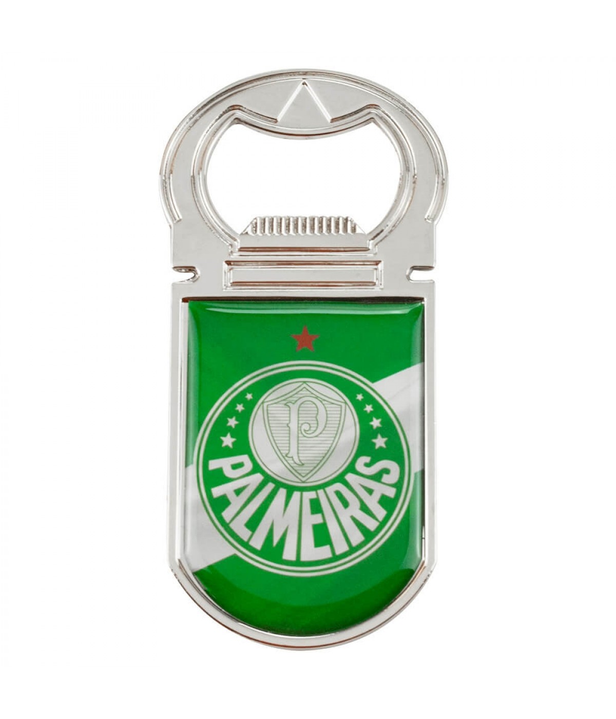 Abridor Garrafas Ímã 9x4,5cm - Palmeiras