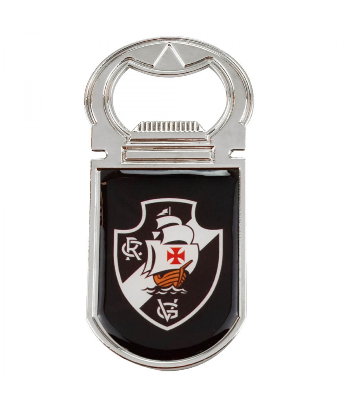 Abridor Garrafas Ímã 9x4,5cm - Vasco