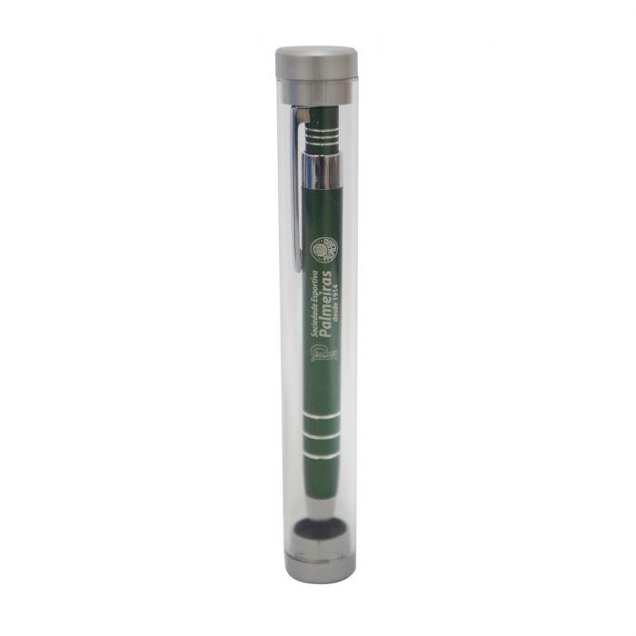 CANETA 179 VERDE COM TUBINHO - Palmeiras